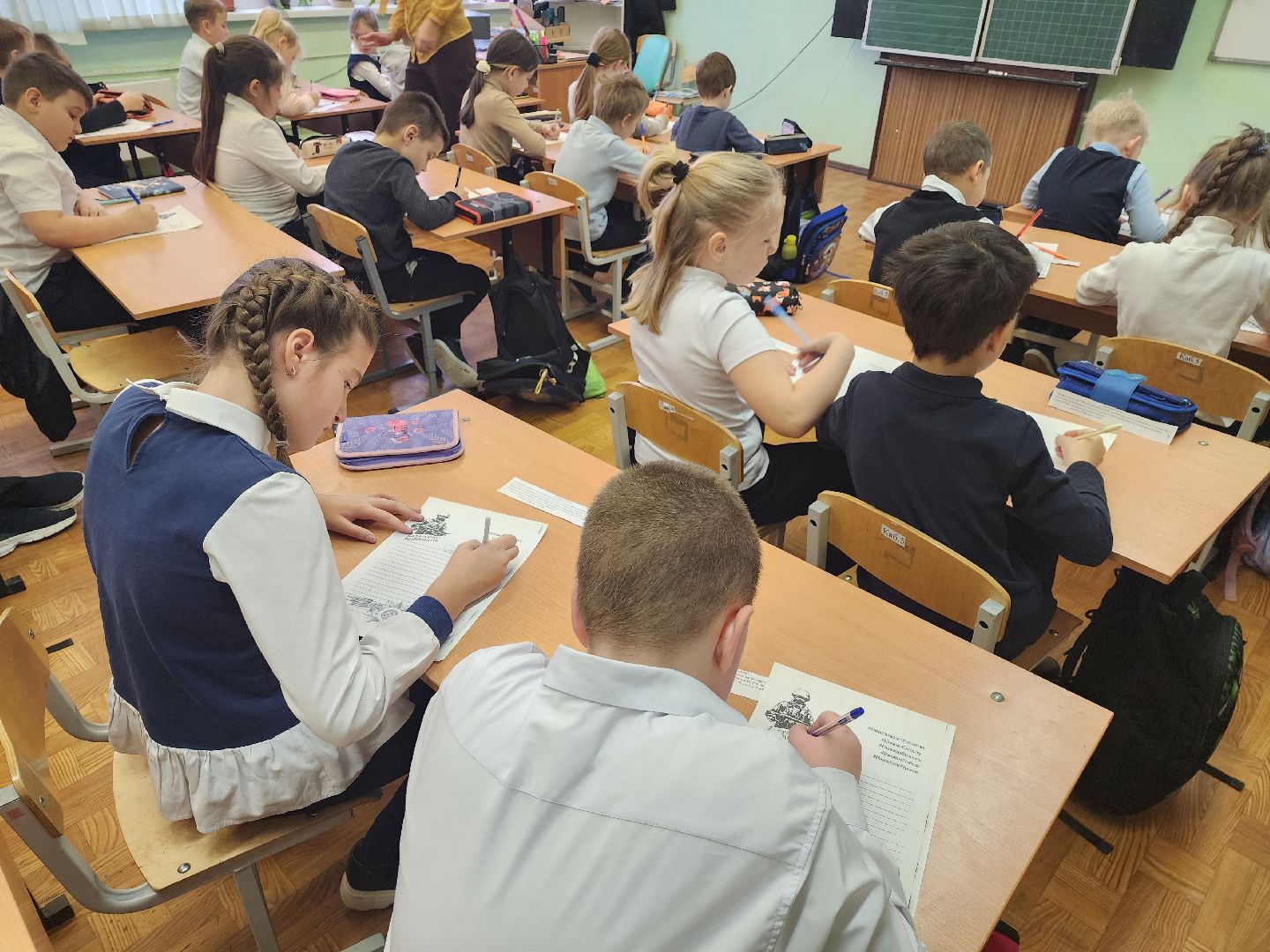 Дубна, Школьники, Письма, Новый год, СВО,