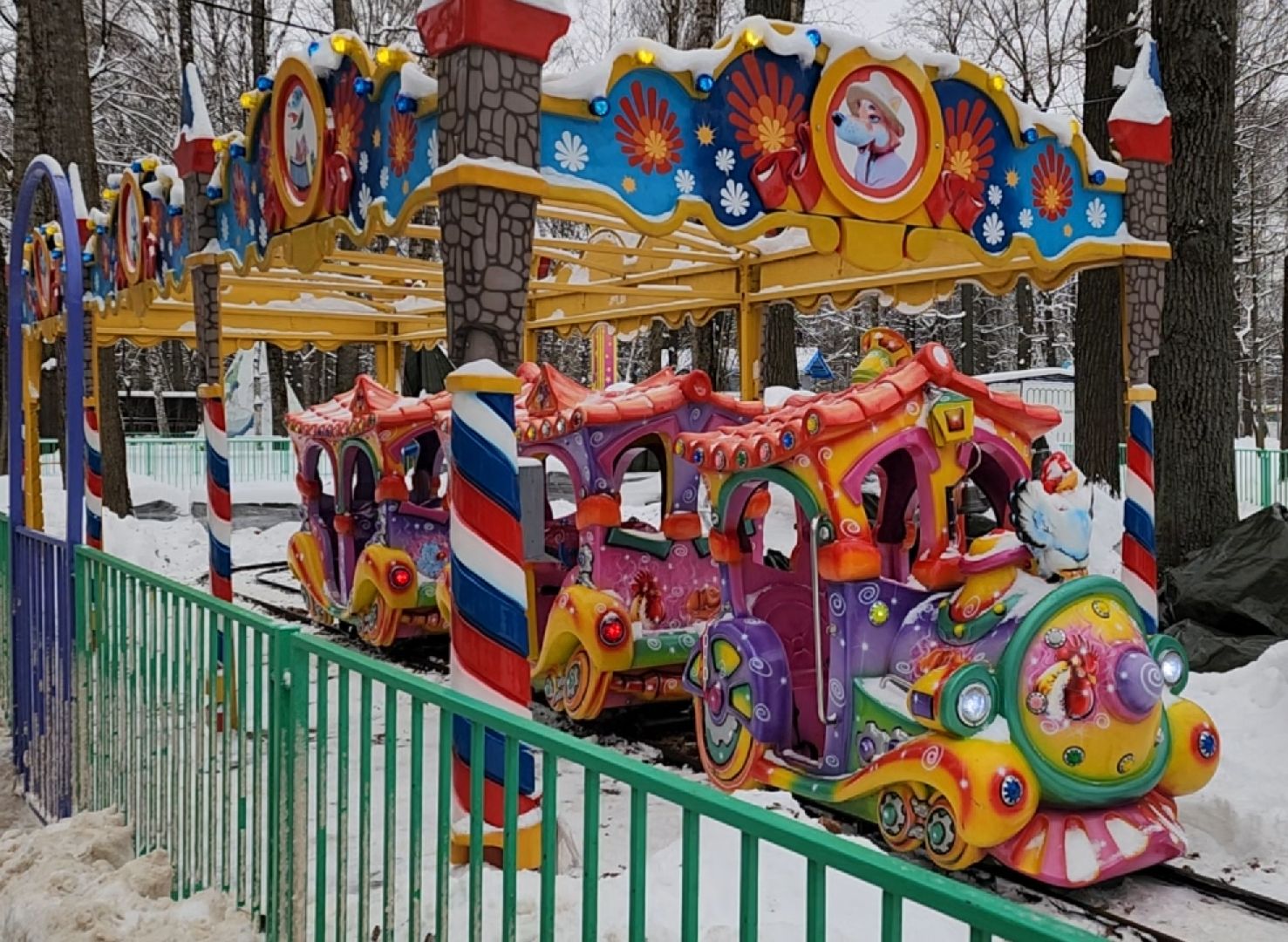 парки, ель, гирлянда, новый год, вертикалки,