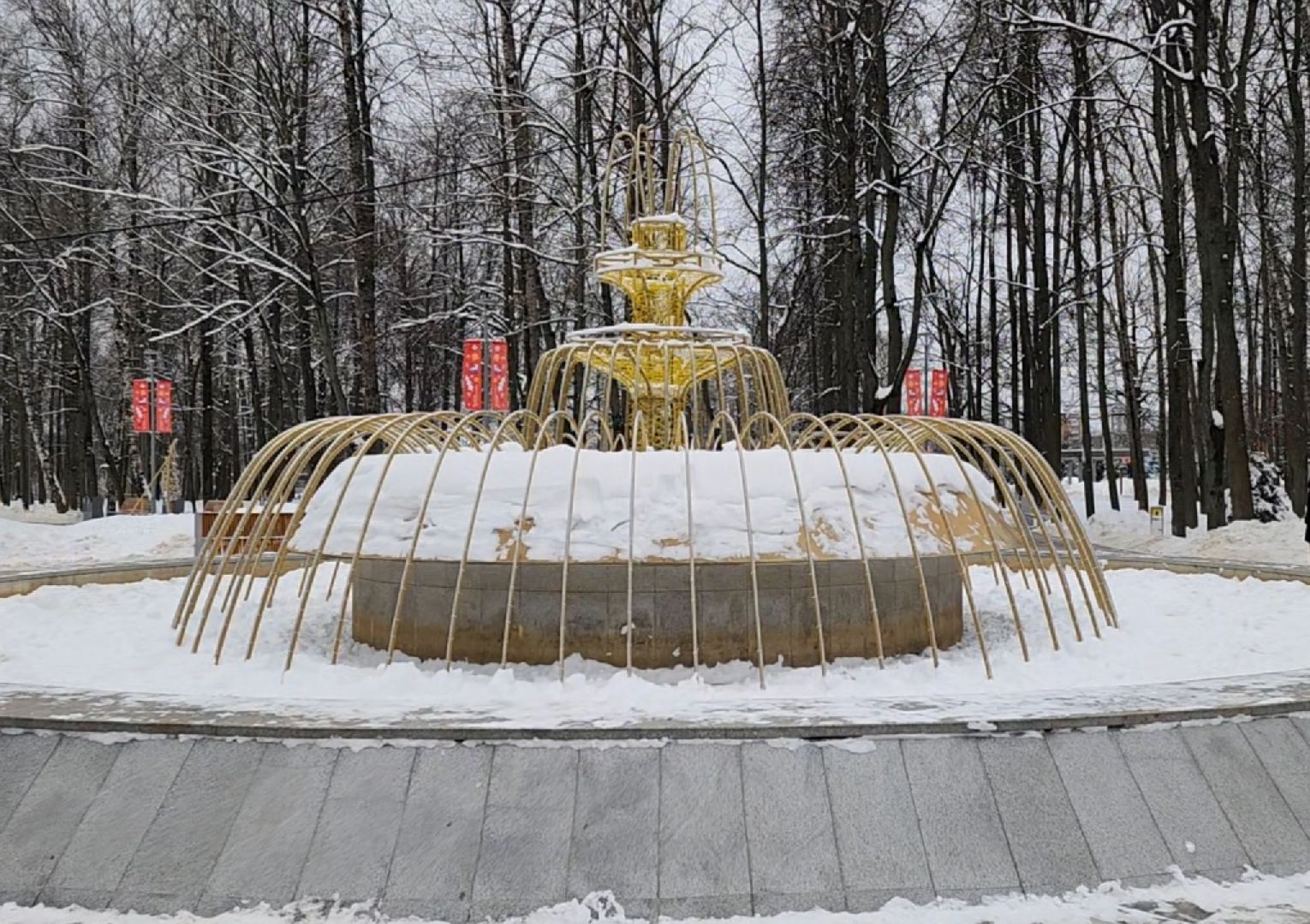 парки, ель, гирлянда, новый год, вертикалки,