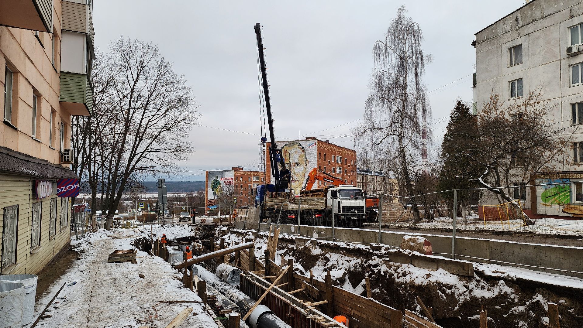 кашира, строительство теплосети, отопление, модернизация, вертикалки,