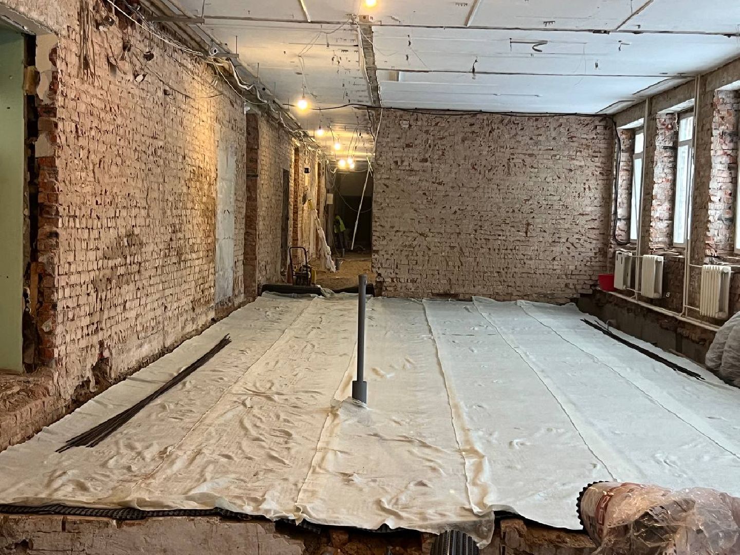 школа, капитальный ремонт, городской округ восход, стяжка пола, вертикалки,