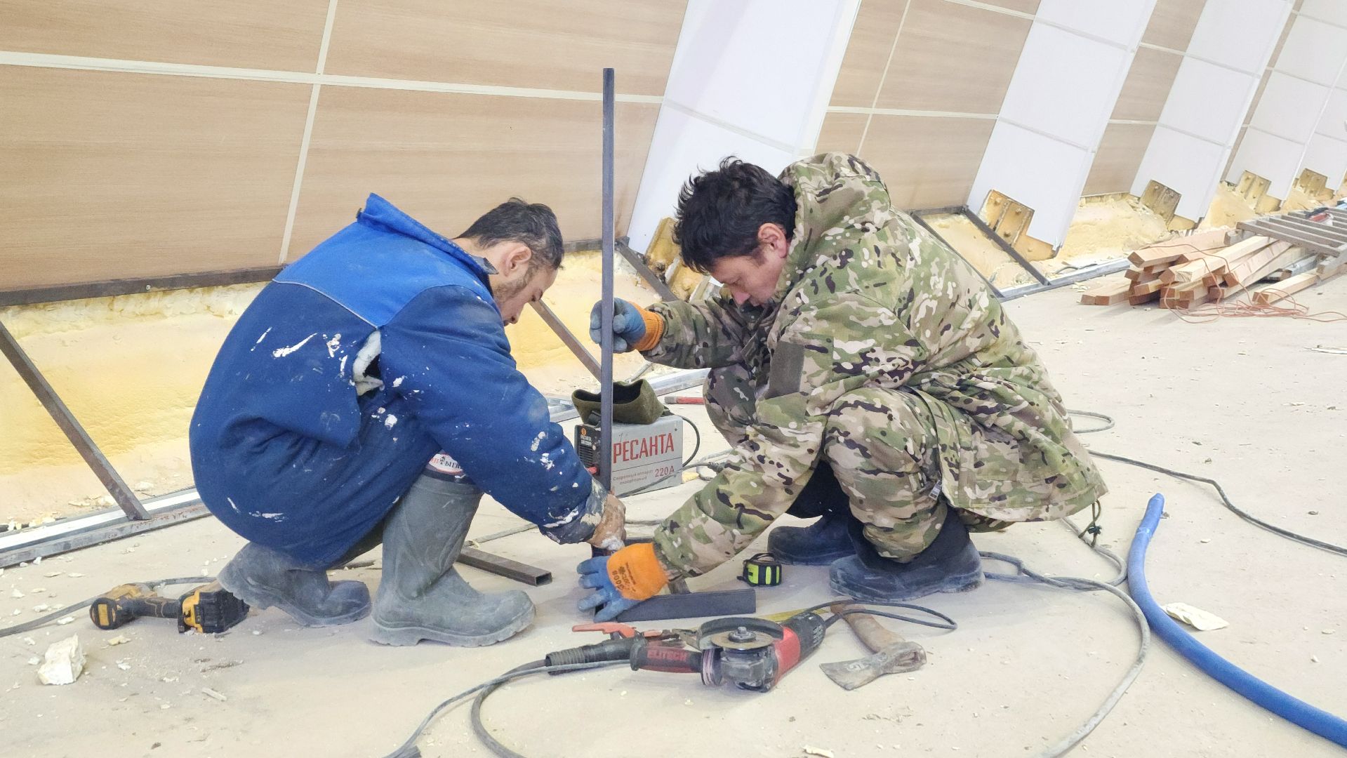 волоколамск, спорт, спортзал, ремонт спортивного сооружения, вертикалки,