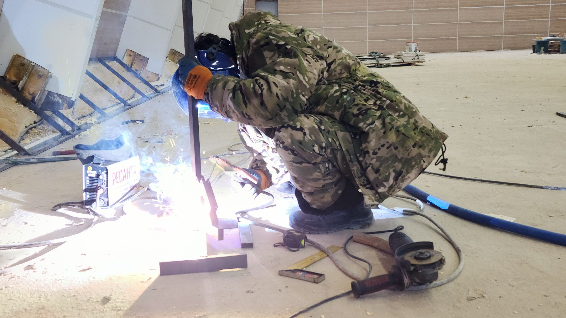 волоколамск, спорт, спортзал, ремонт спортивного сооружения, вертикалки,