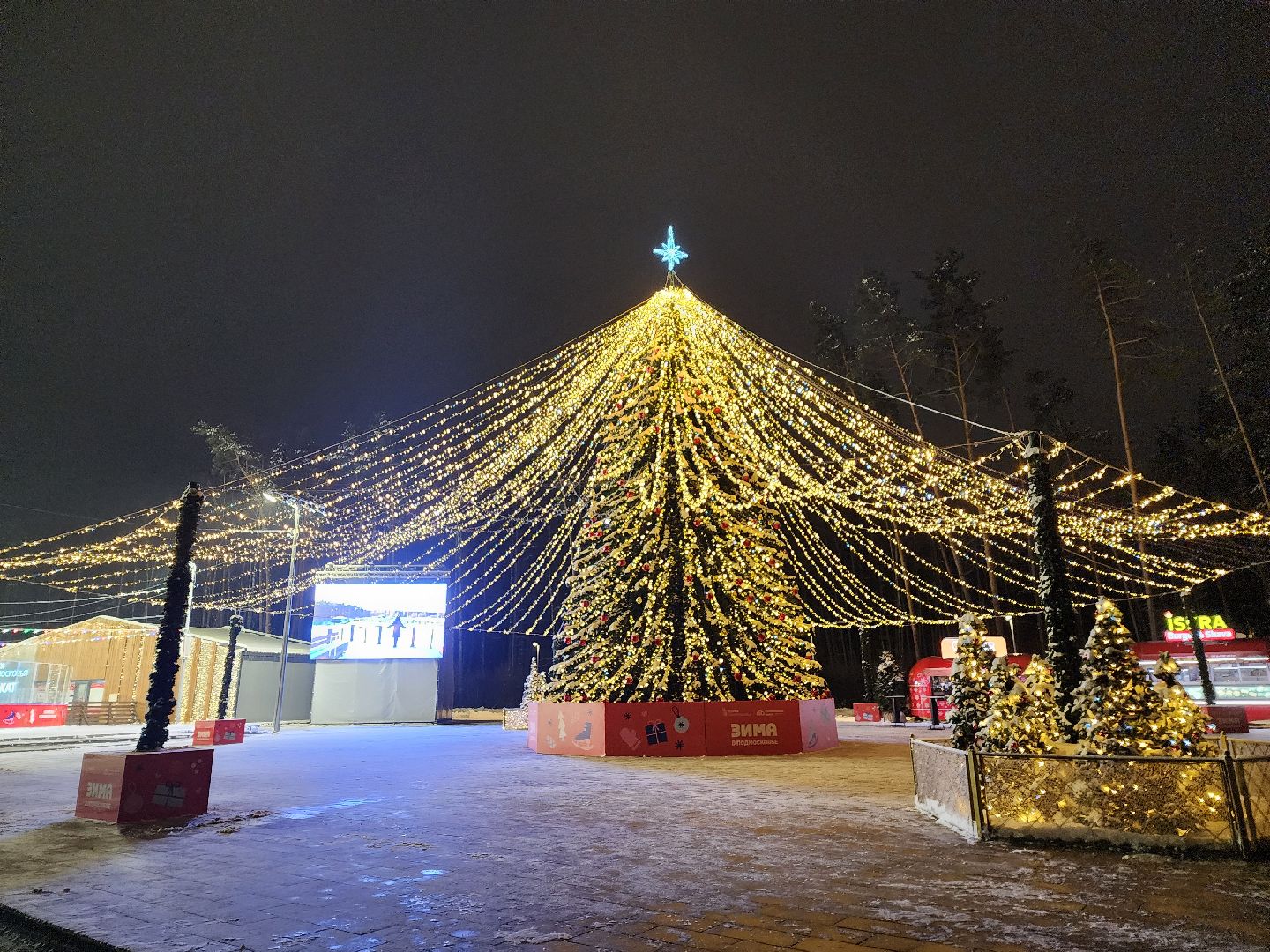 Одинцово, парк Малевича, каток, вертикалка, вертикальное видео,