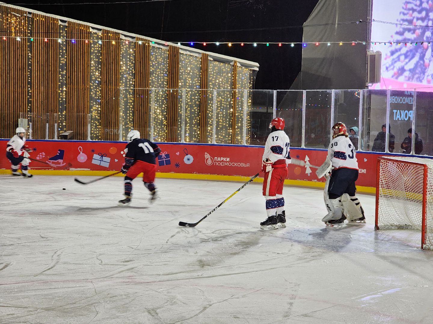 Одинцово, парк Малевича, каток, вертикалка, вертикальное видео,