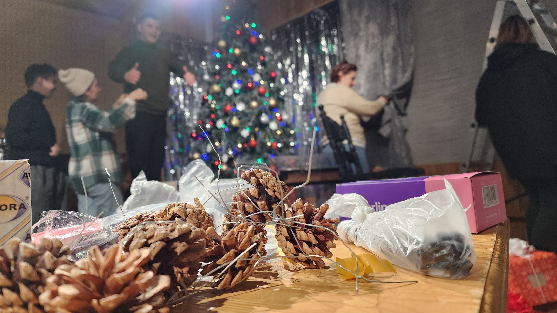 Цми, Протвино, Новый год, Новогодние декорации, Протвинский дворец молодежи,