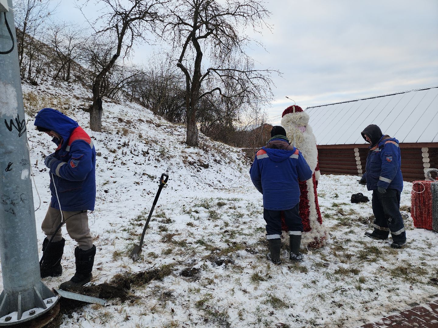 серпухов, подмосковье, зима в подмосковье, дед мороз, соборная гора, вертикалки,