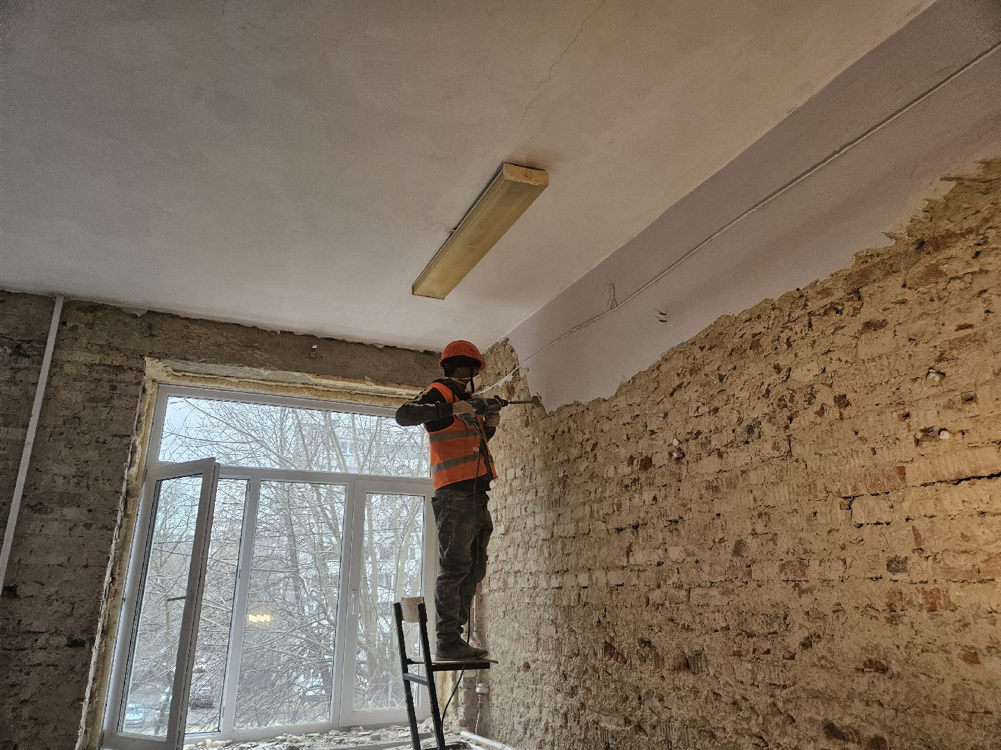 серпухов, подмосковье, капремонт школы, президентская программа, школа 6, школа 17, вертикалки,