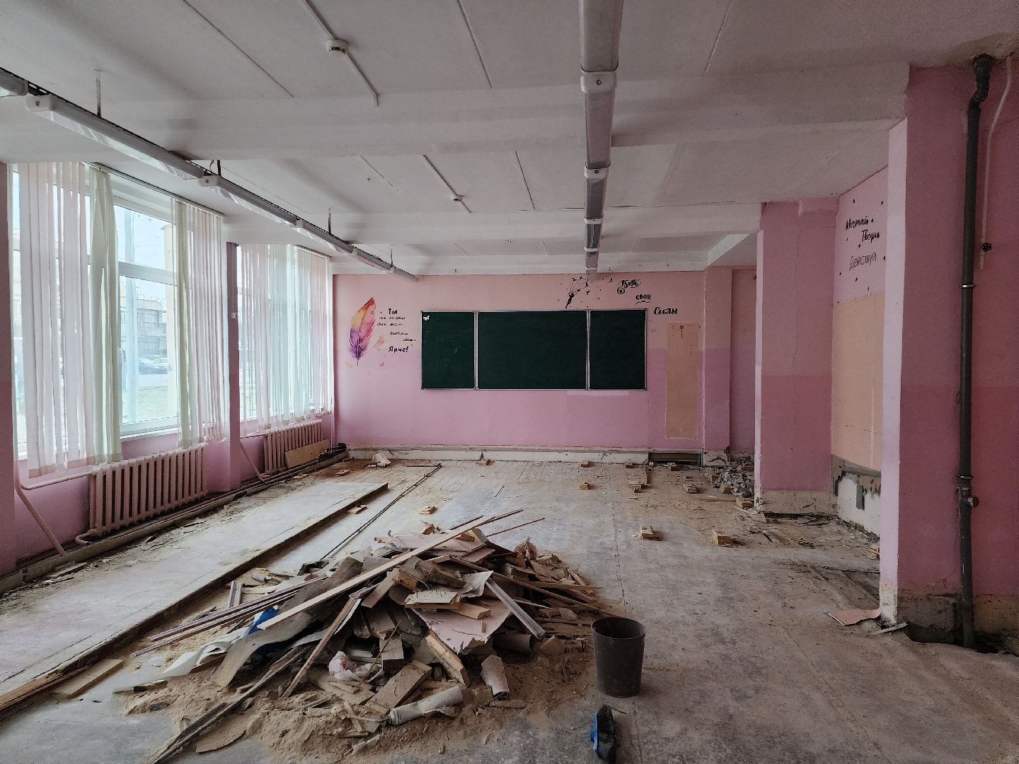 серпухов, подмосковье, капремонт школы, президентская программа, школа 6, школа 17, вертикалки,