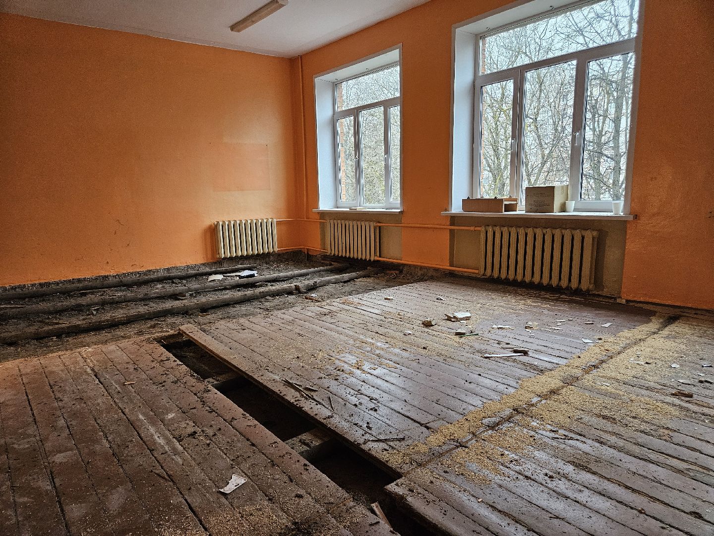 серпухов, подмосковье, капремонт школы, президентская программа, школа 6, школа 17, вертикалки,