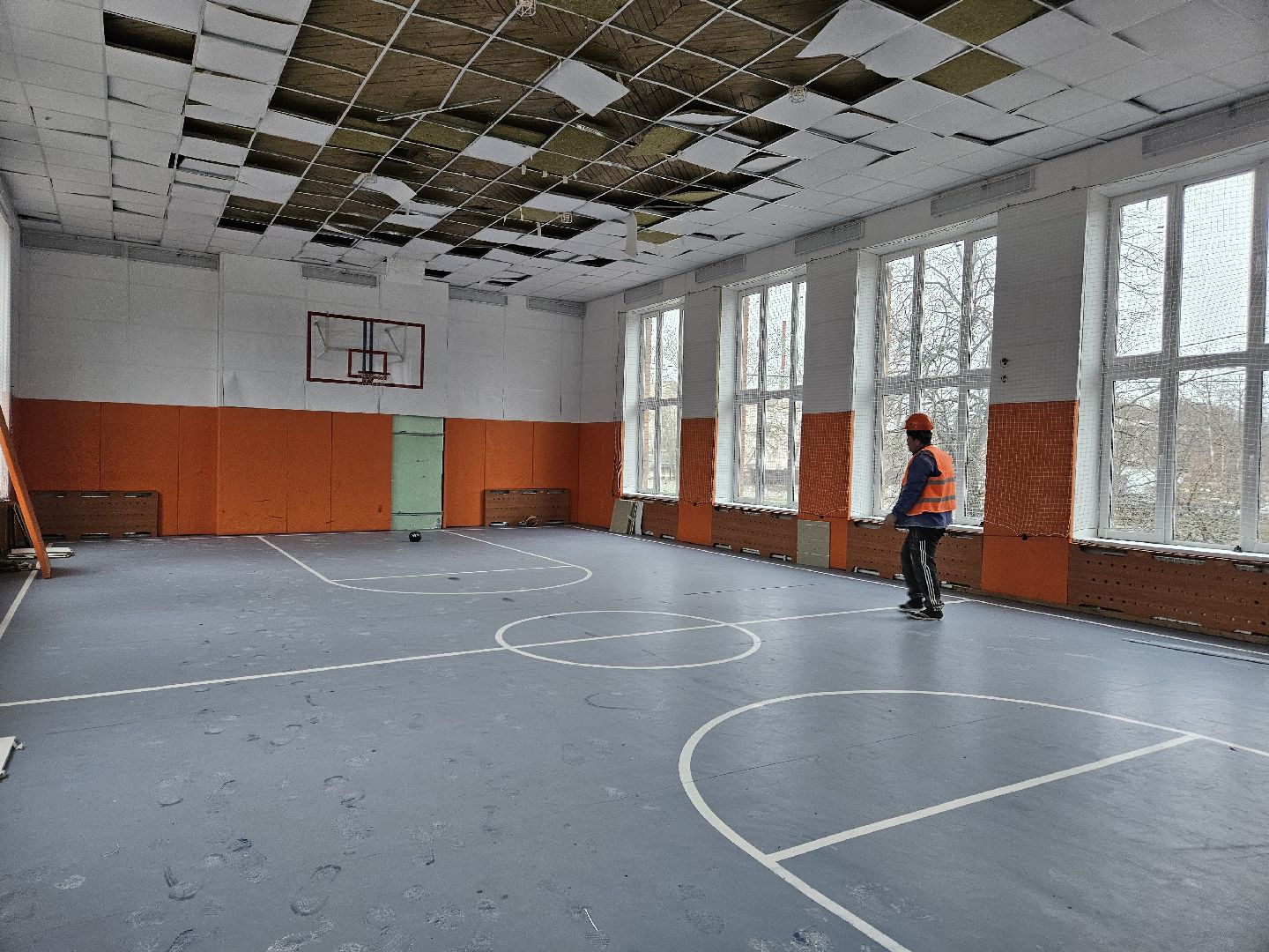 серпухов, подмосковье, капремонт школы, президентская программа, школа 6, школа 17, вертикалки,