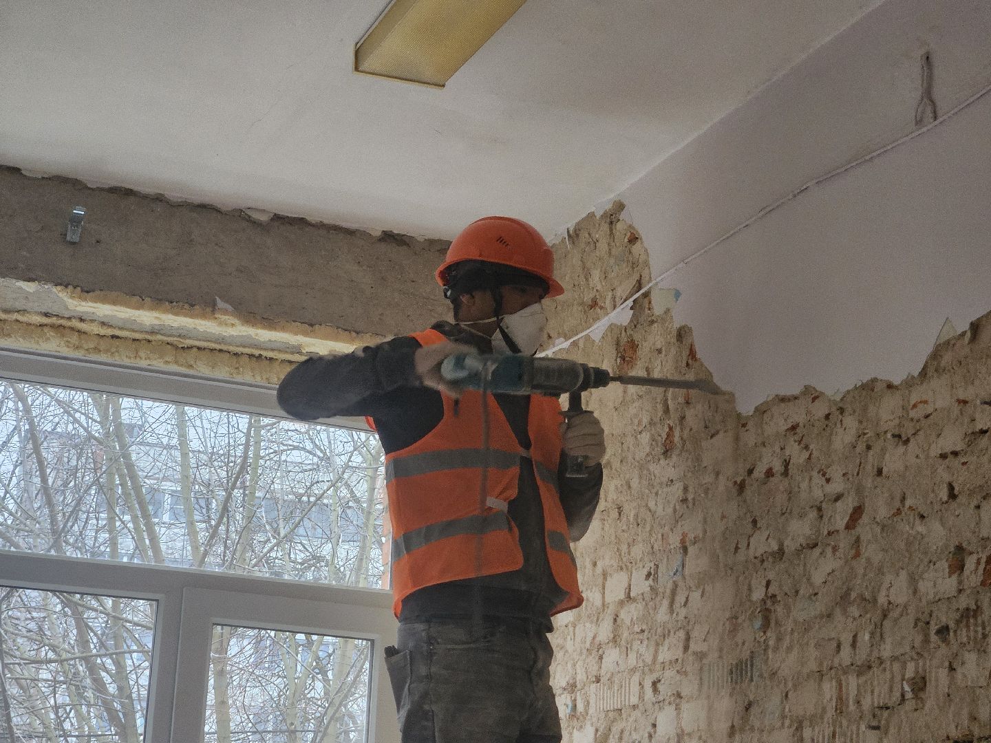 серпухов, подмосковье, капремонт школы, президентская программа, школа 6, школа 17, вертикалки,