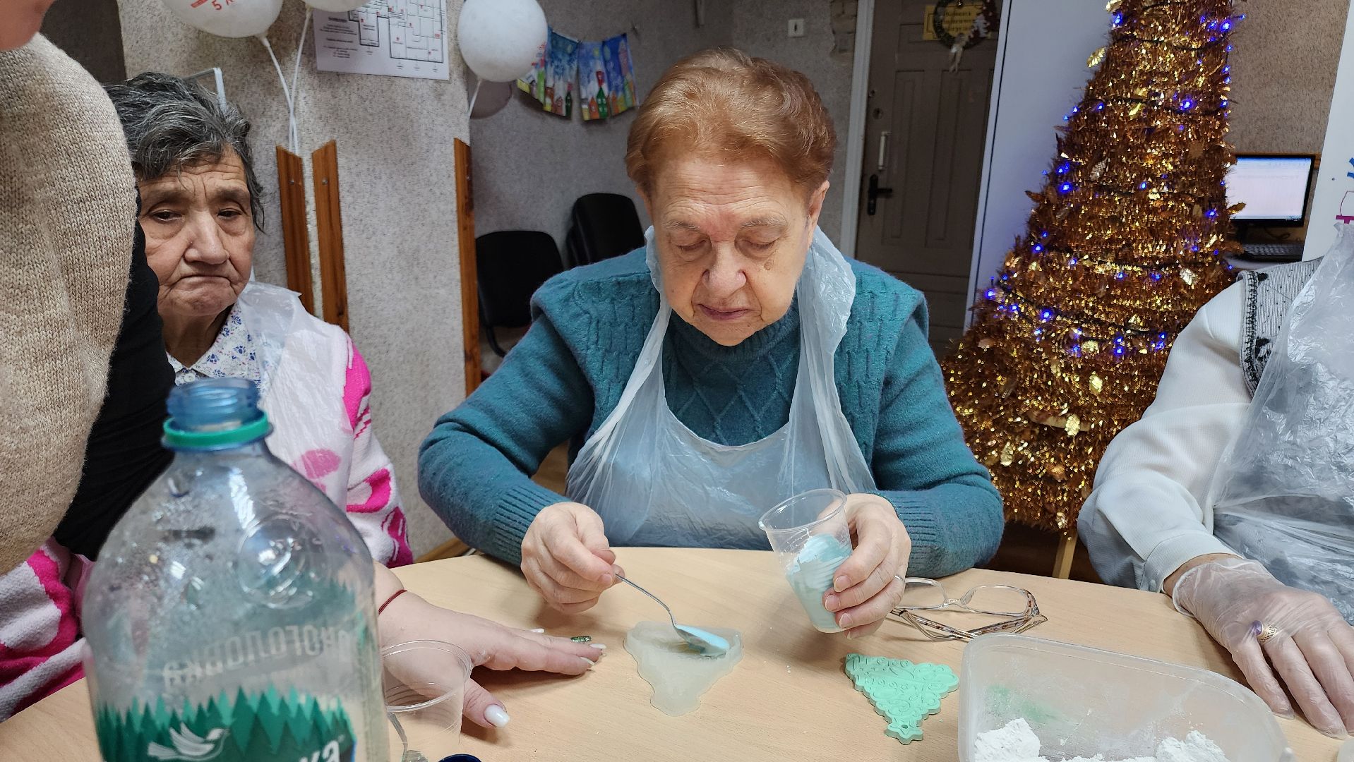 кашира, активное долголетие, творчество, елочные игрушки, гипс, вертикалки,