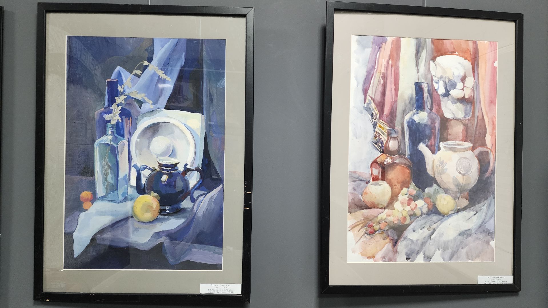 пушкинский, правдинский, библиотека, художественная выставка, детская художественная школа, натюрморт, пейзаж, акварель, графика, кружки, вертикалки