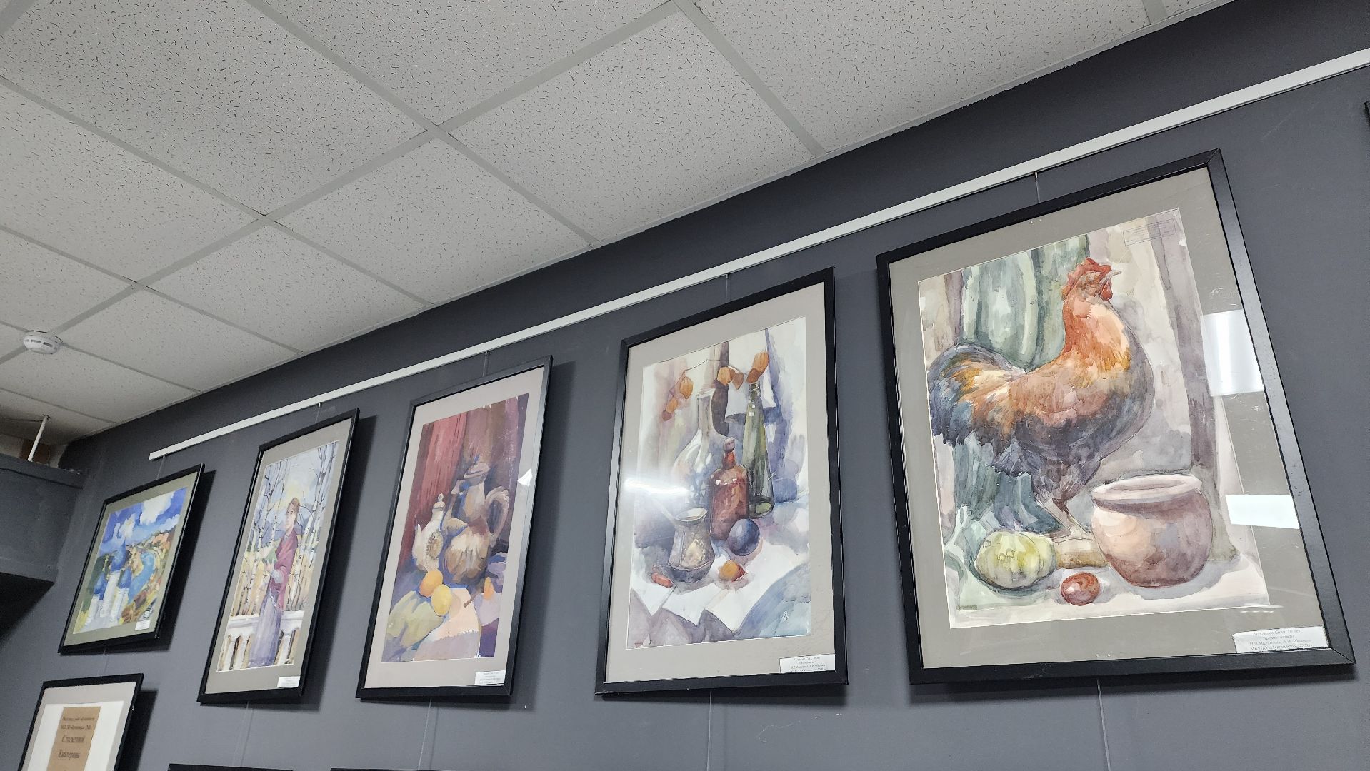 пушкинский, правдинский, библиотека, художественная выставка, детская художественная школа, натюрморт, пейзаж, акварель, графика, кружки, вертикалки