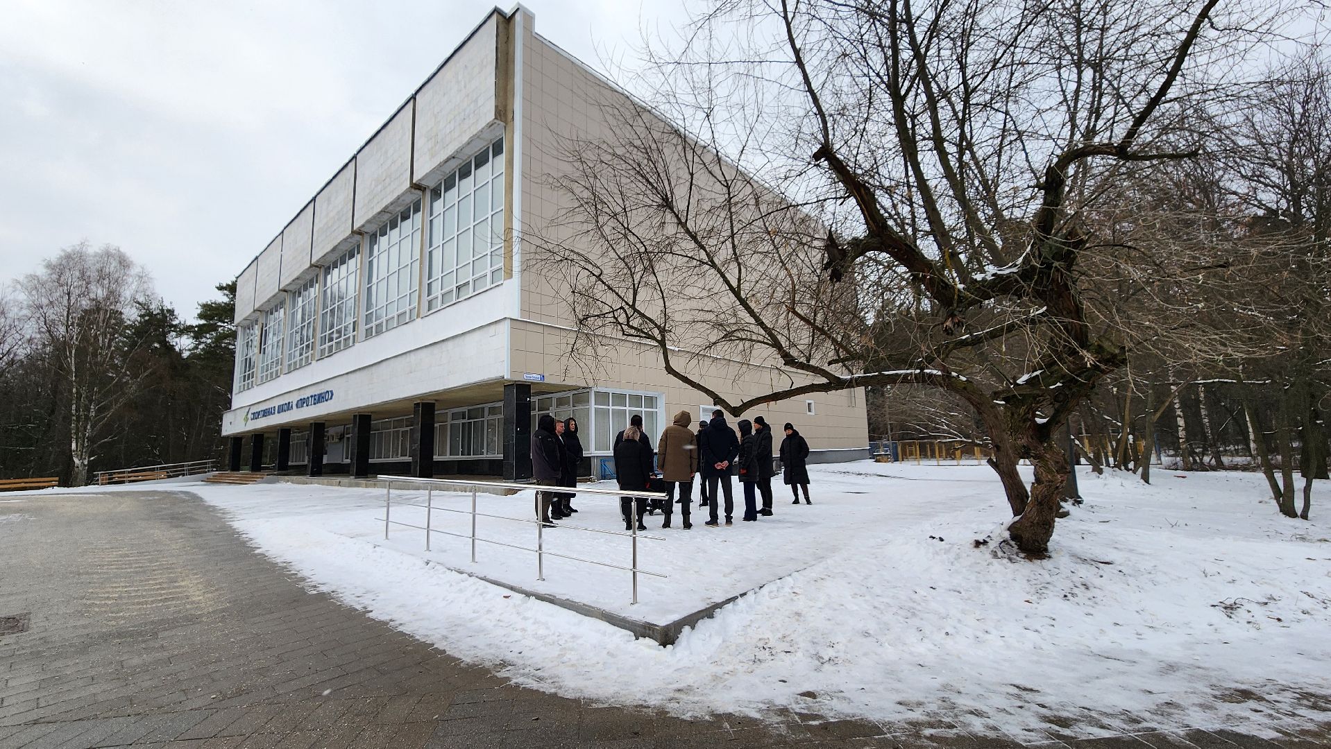 протвино, обход территорий, лесной бульвар, уборка снега, зимнее благоустройство, вертикалки,