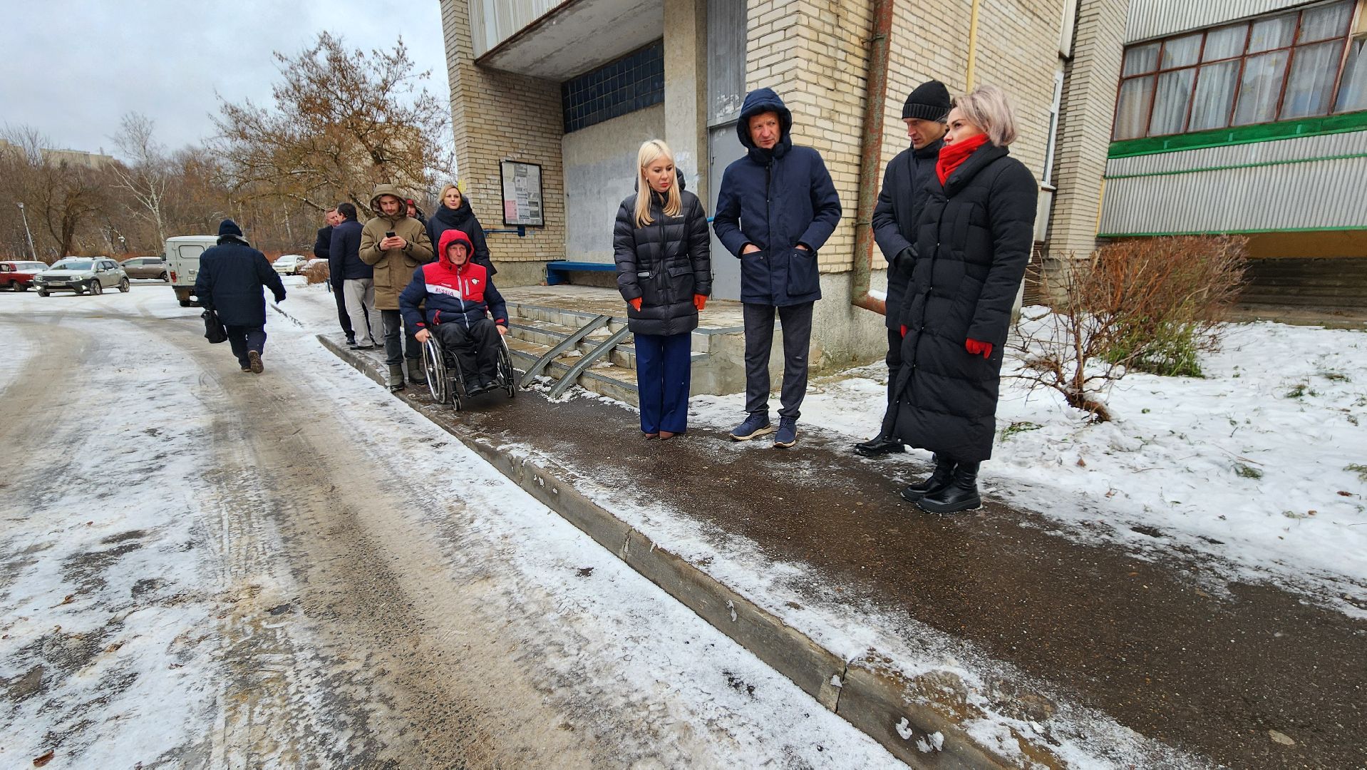 протвино, обход территорий, лесной бульвар, уборка снега, зимнее благоустройство, вертикалки,