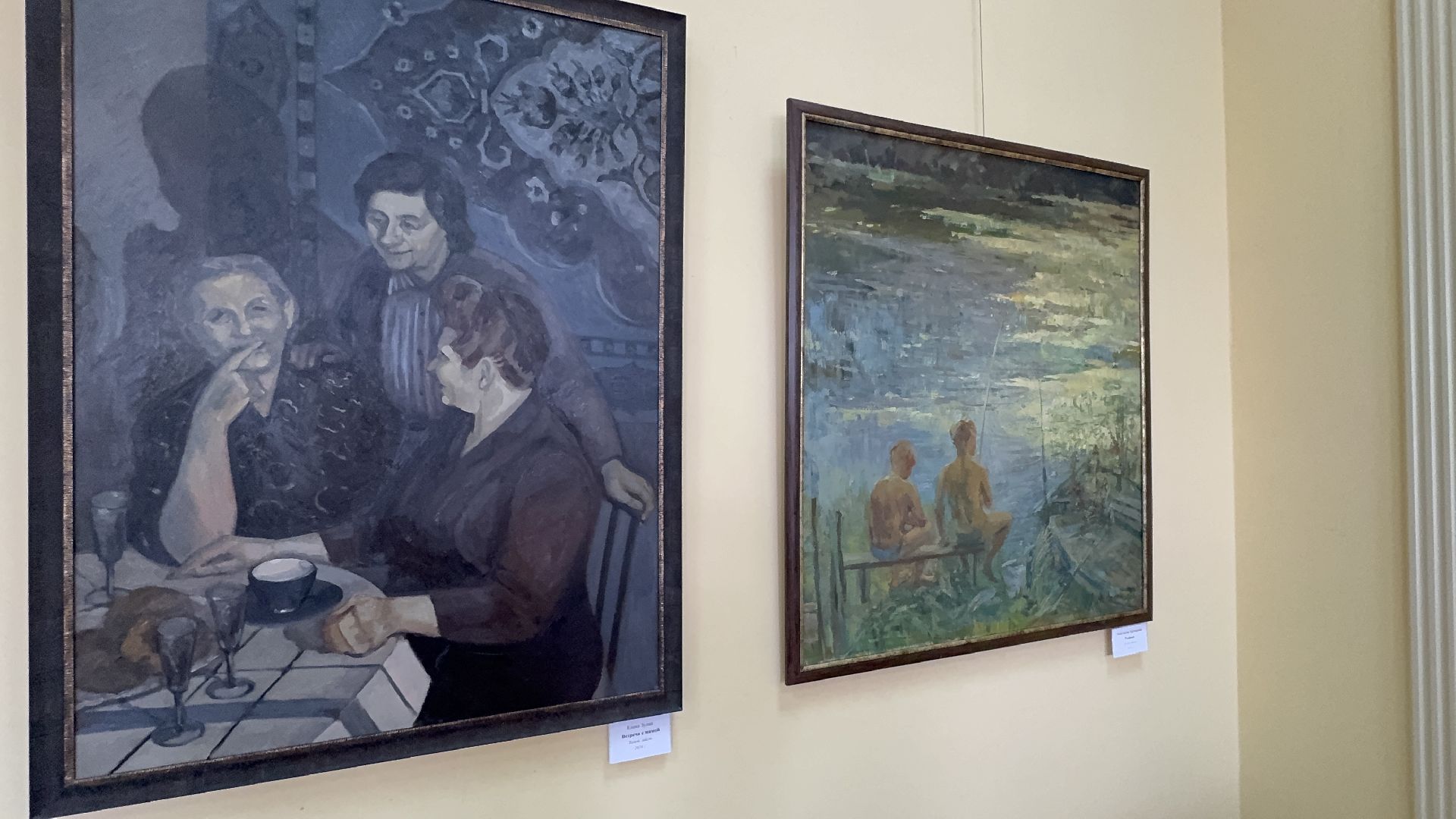 Солнечногорск, Выставка, Государева дорога, Картины, вертикалки,