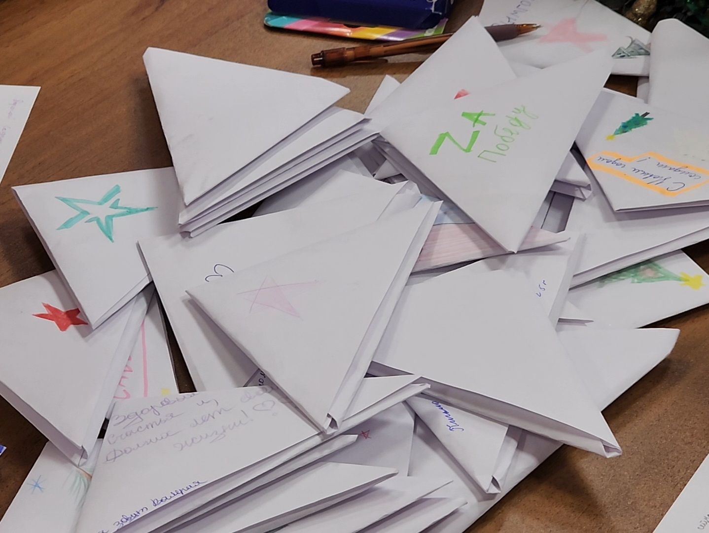 Дубна, Школа, Письма, Школьники,