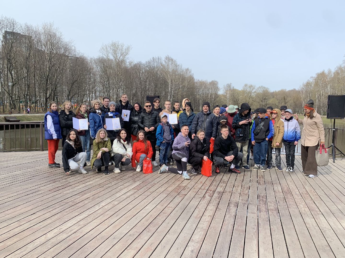 волонтеры, Красногорск