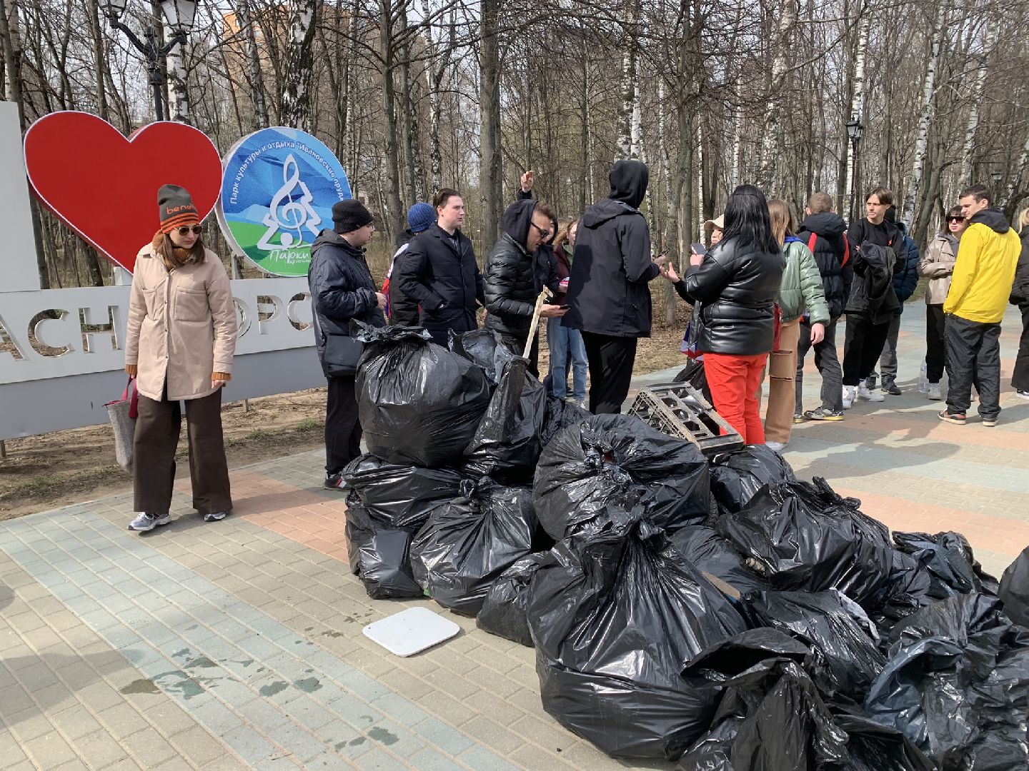 волонтеры, Красногорск