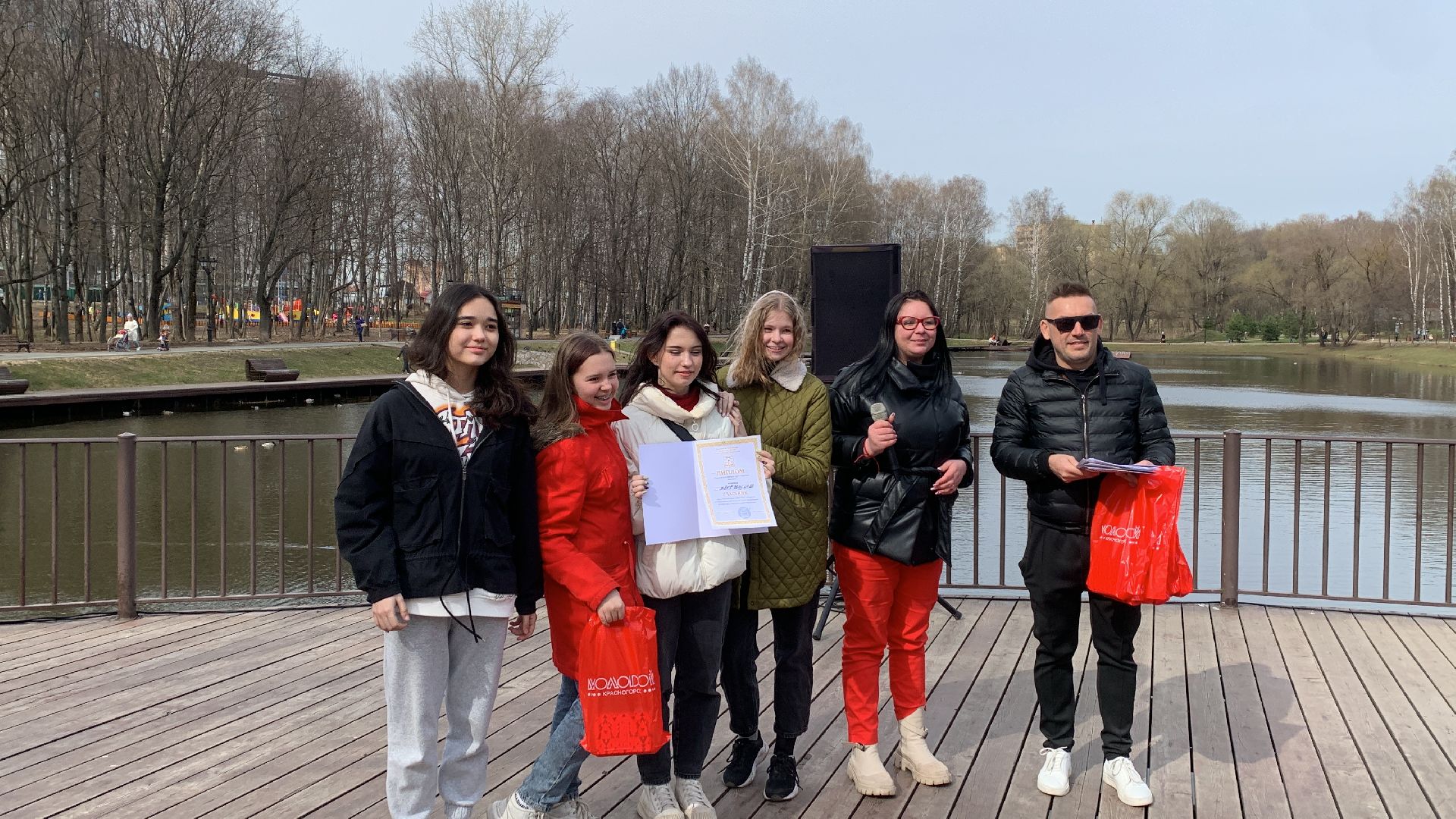 волонтеры, Красногорск