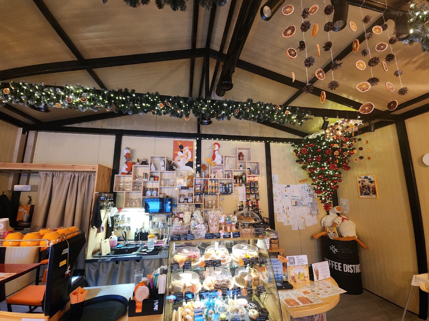 красногорск, кофейня, гусь, новый год,