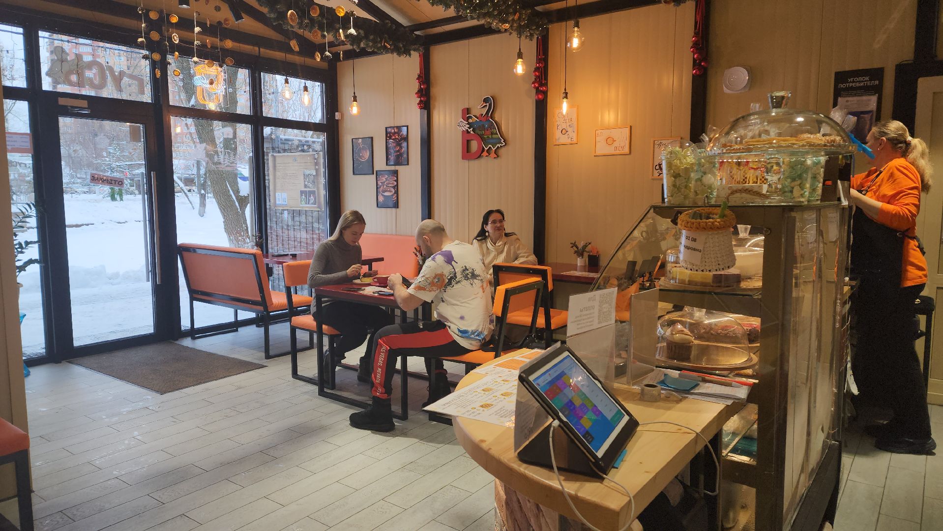 красногорск, кофейня, гусь, новый год,