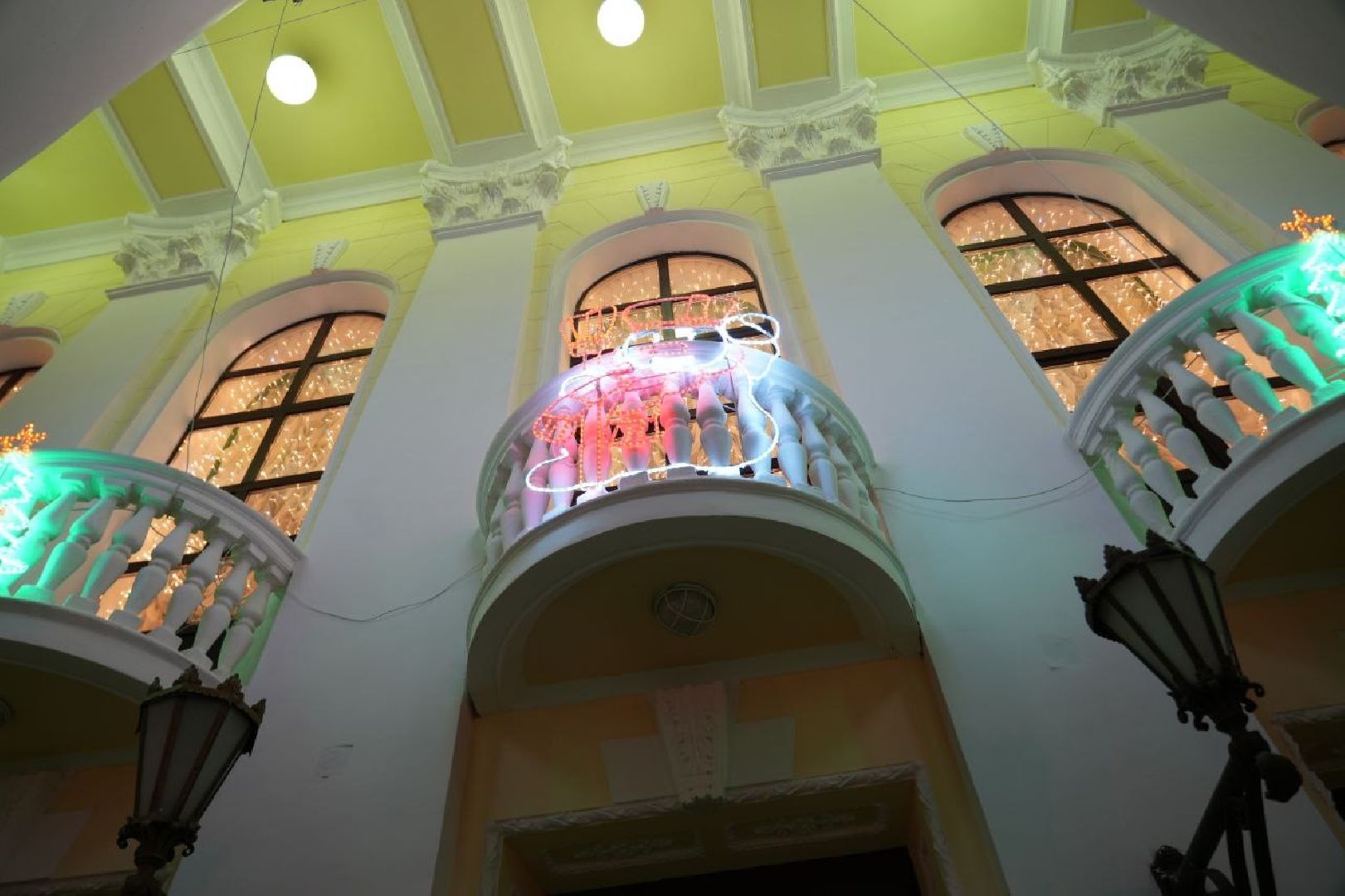 Благоустройство, Новый год, Сергиев Посад, Сергиево-Посадский городской округ, Зима в Подмосковье, Украшение, Рождество, Новогоднее настроение,