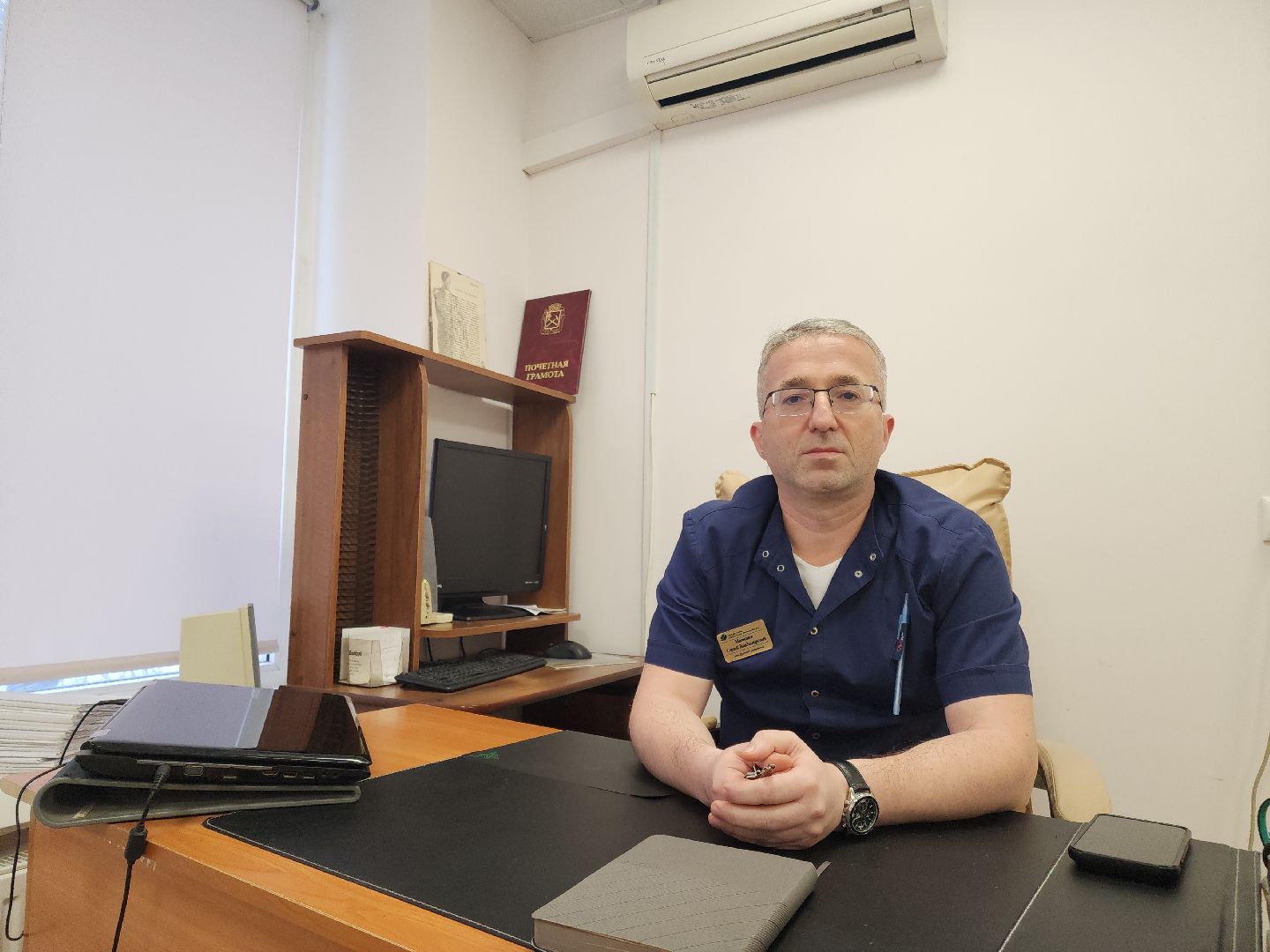 подольск, медицина, подмосковный врач, медаль луки крымского,