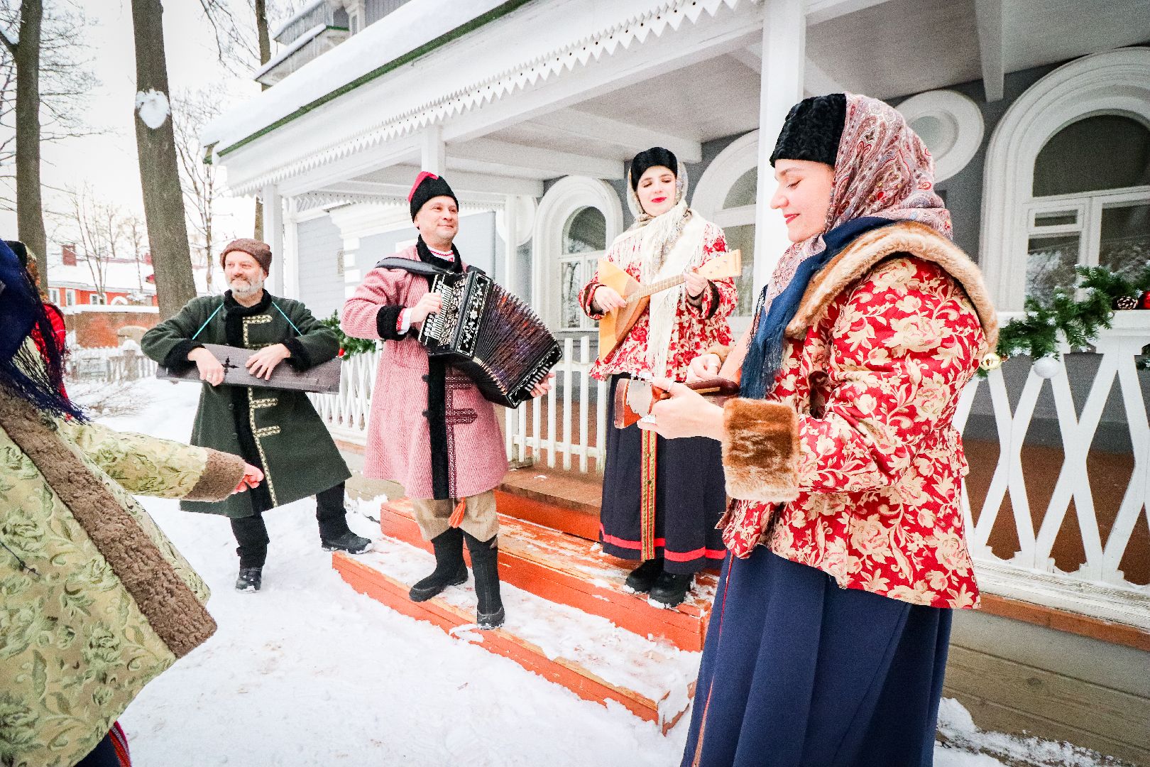Клин, общество, культура, традиции русского народа, зима в подмосковье, встреча зимы, вертикалки,