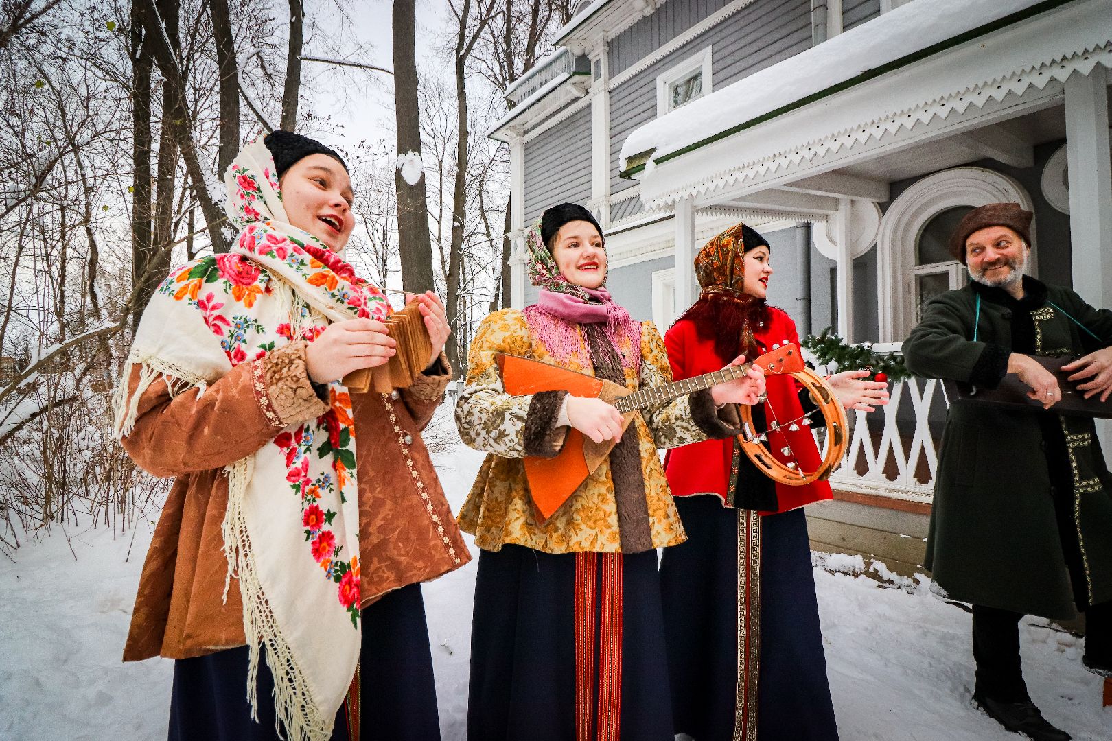 Клин, общество, культура, традиции русского народа, зима в подмосковье, встреча зимы, вертикалки,