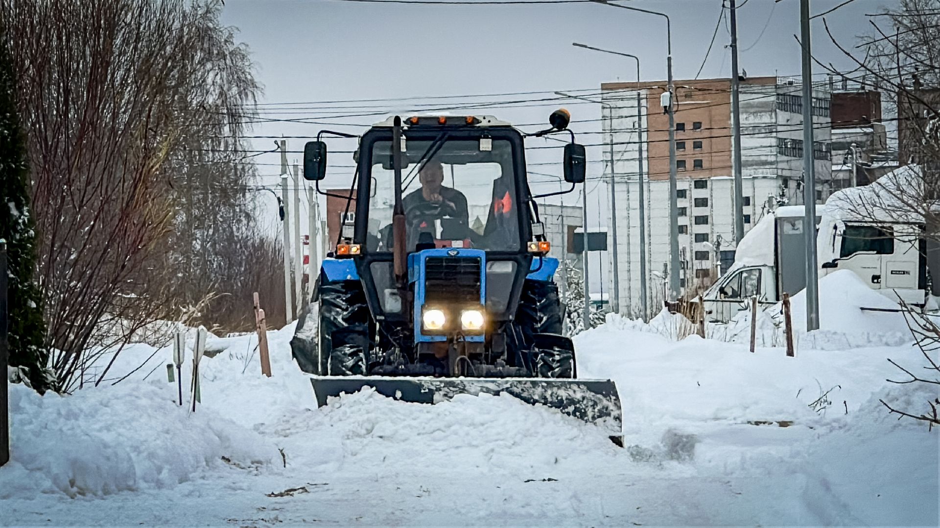 Клин, общество, вертикалки, уборка снега, ЖКХ,