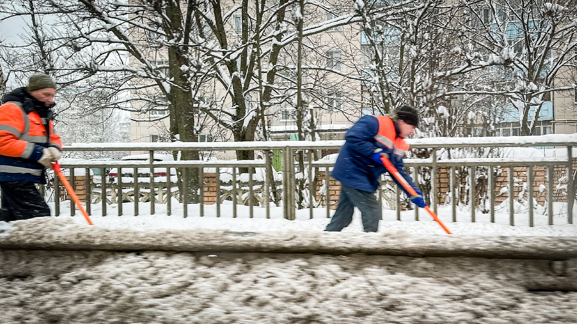 Клин, общество, вертикалки, уборка снега, ЖКХ,