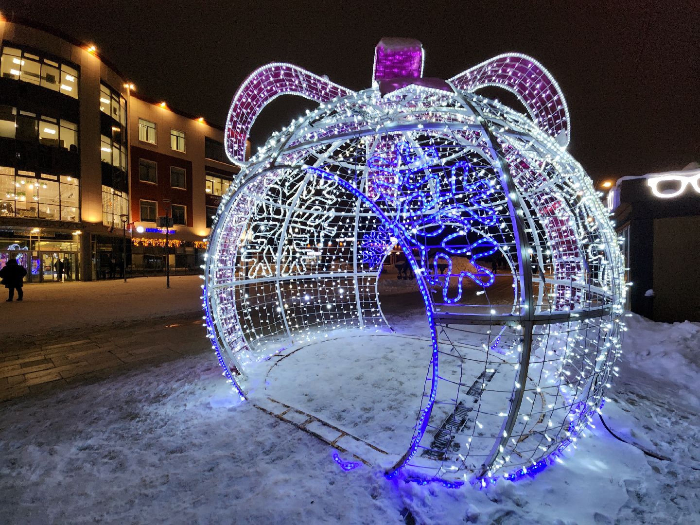 зима в подмосковье, зима в рузе, руза, новый год, украшение города к новому году, московская область, рузский городской округ, вертикалки,