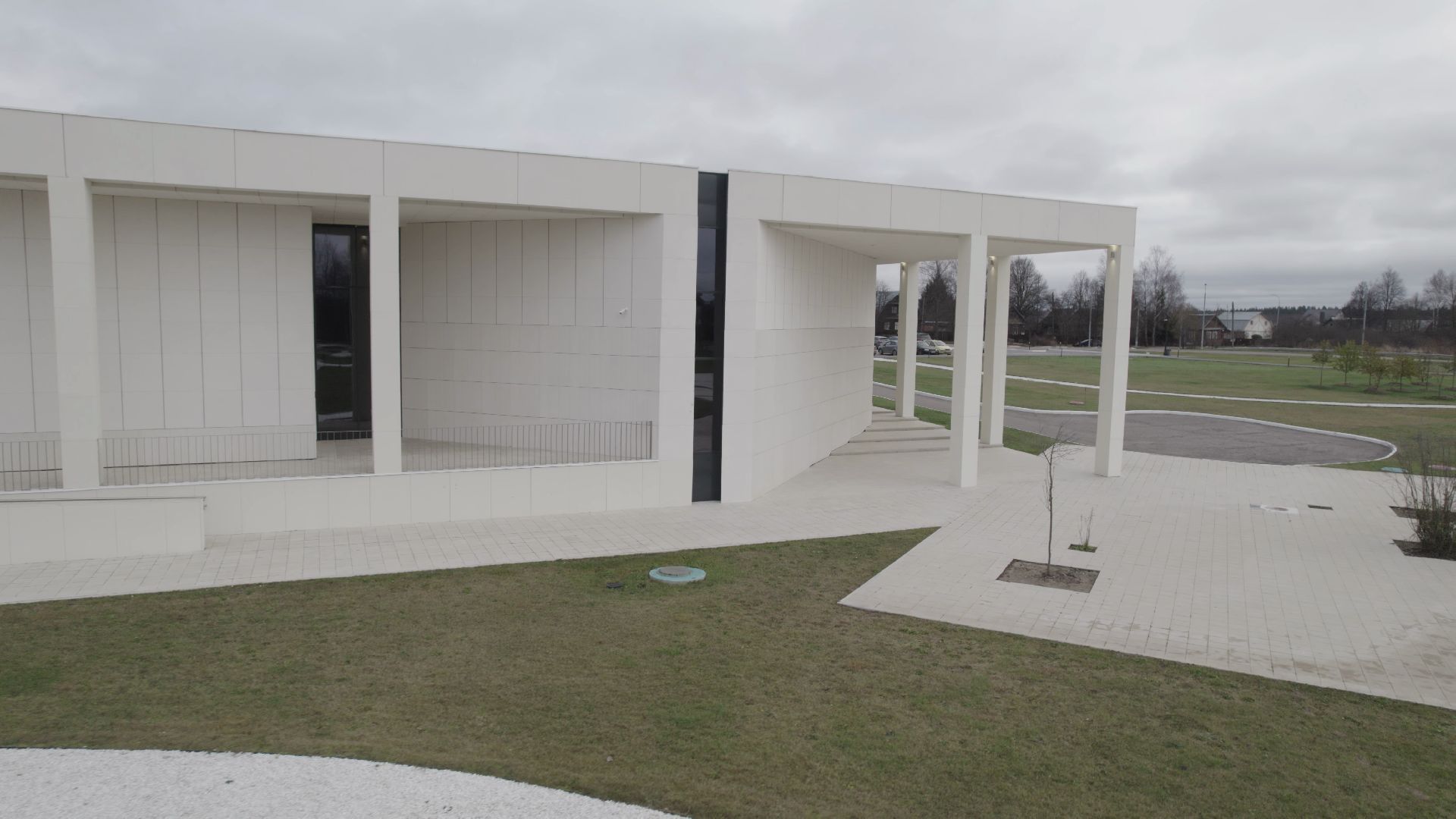 видео с коптера, руза, музей,