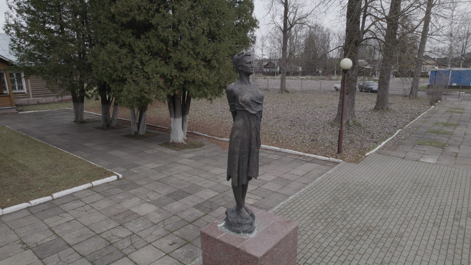 видео с коптера, руза, музей,