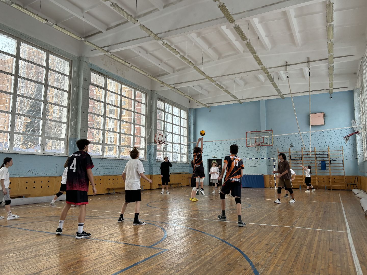 школьная лига, волейбол, спорт, школа 8,