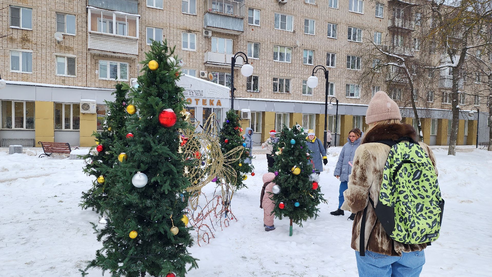 новый год, инсталляция, истра, вертикалки,