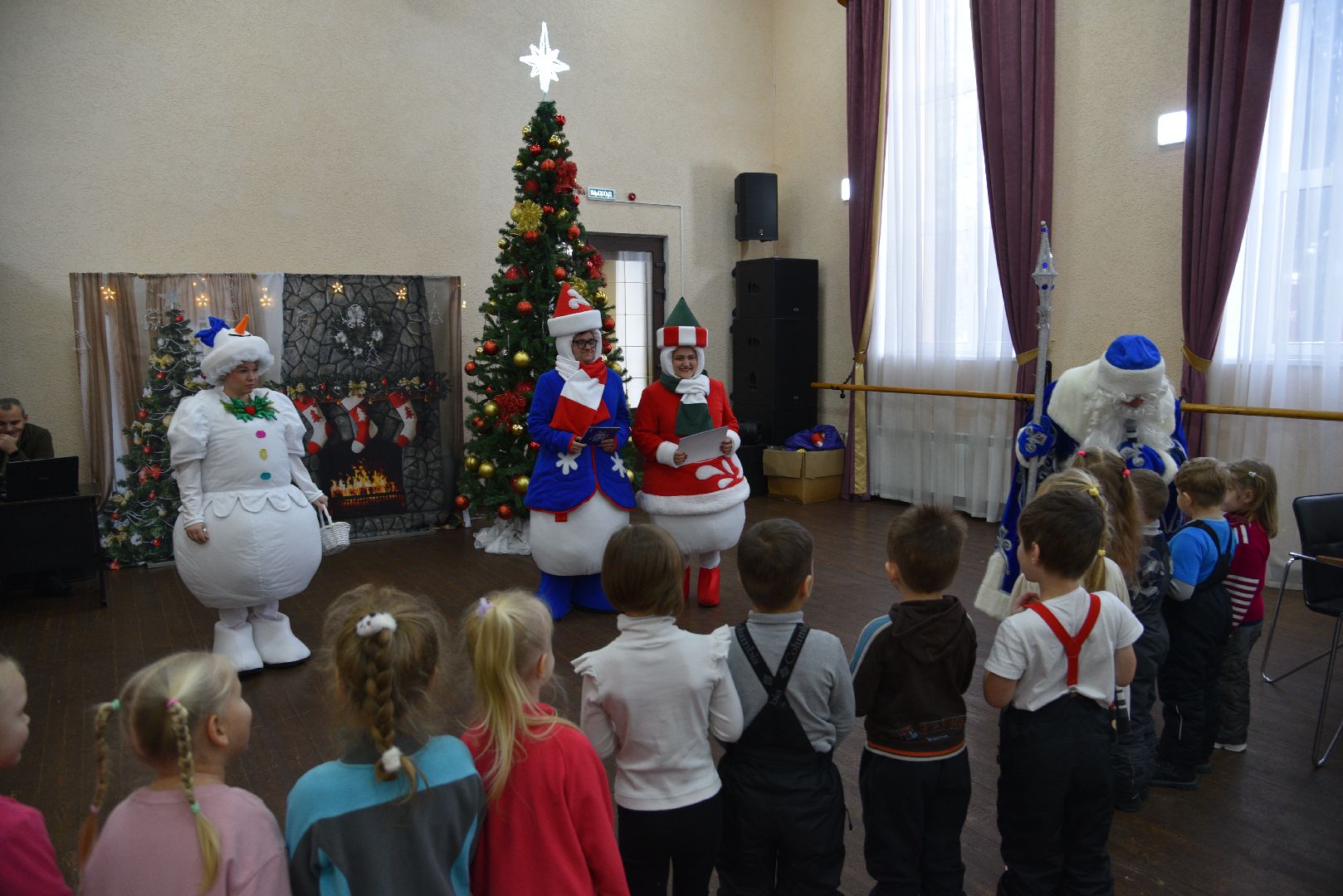 лотошино, лотошинский цдк, дед мороз, дети, новый год, праздник,