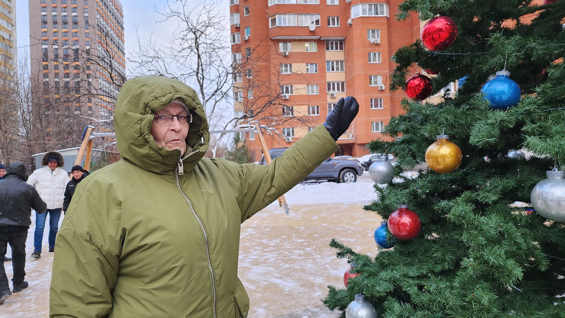 люберцы, установка елок, управляющая компания, жители,