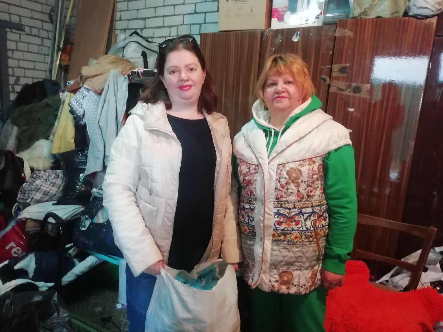 Звенигород, Склад добра, гуманитарная помощь, волонтерская организация, Инна Дрыгина, Наше Подмосковье