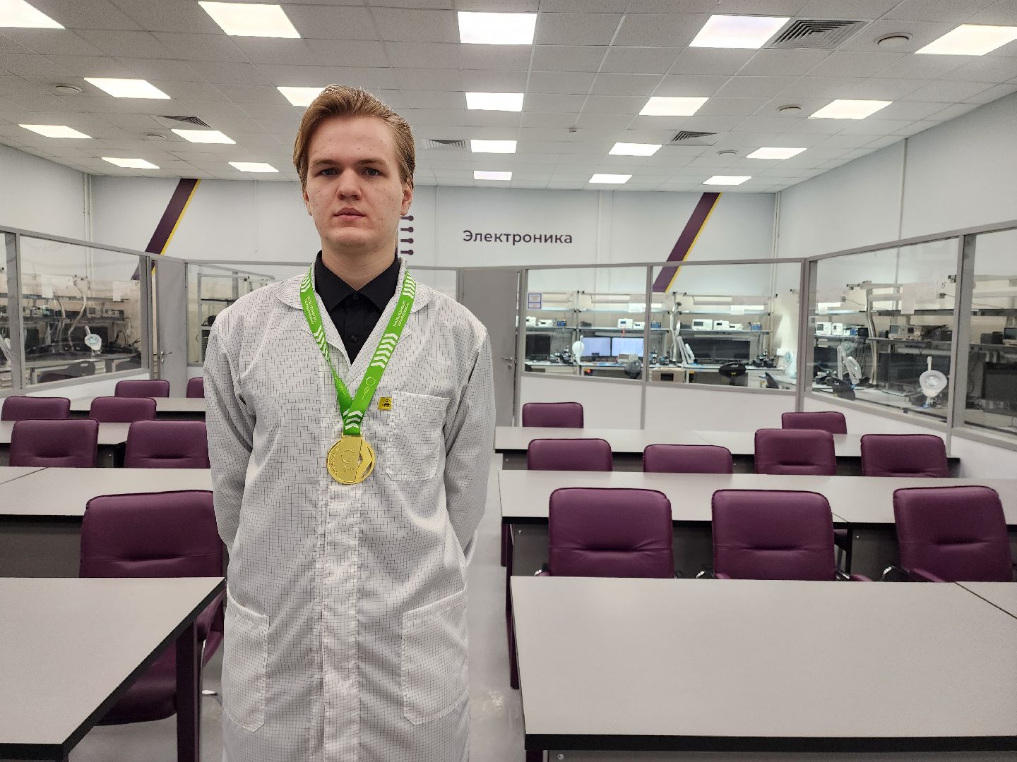 раменское, образование, студент раменского колледжа победил в чемпионате по электронике,