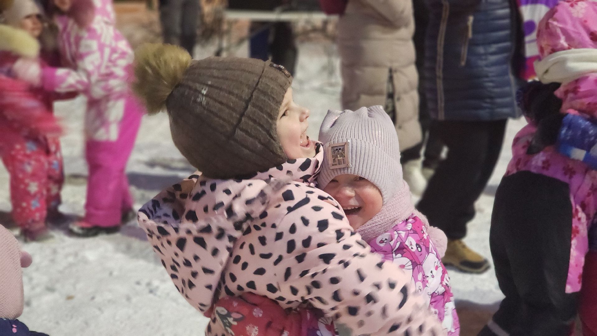праздник, дети, Зима в Подмосковье, Лосино-Петровский,