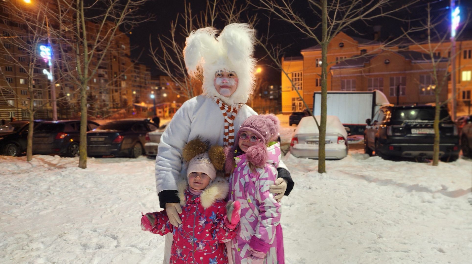 праздник, дети, Зима в Подмосковье, Лосино-Петровский,