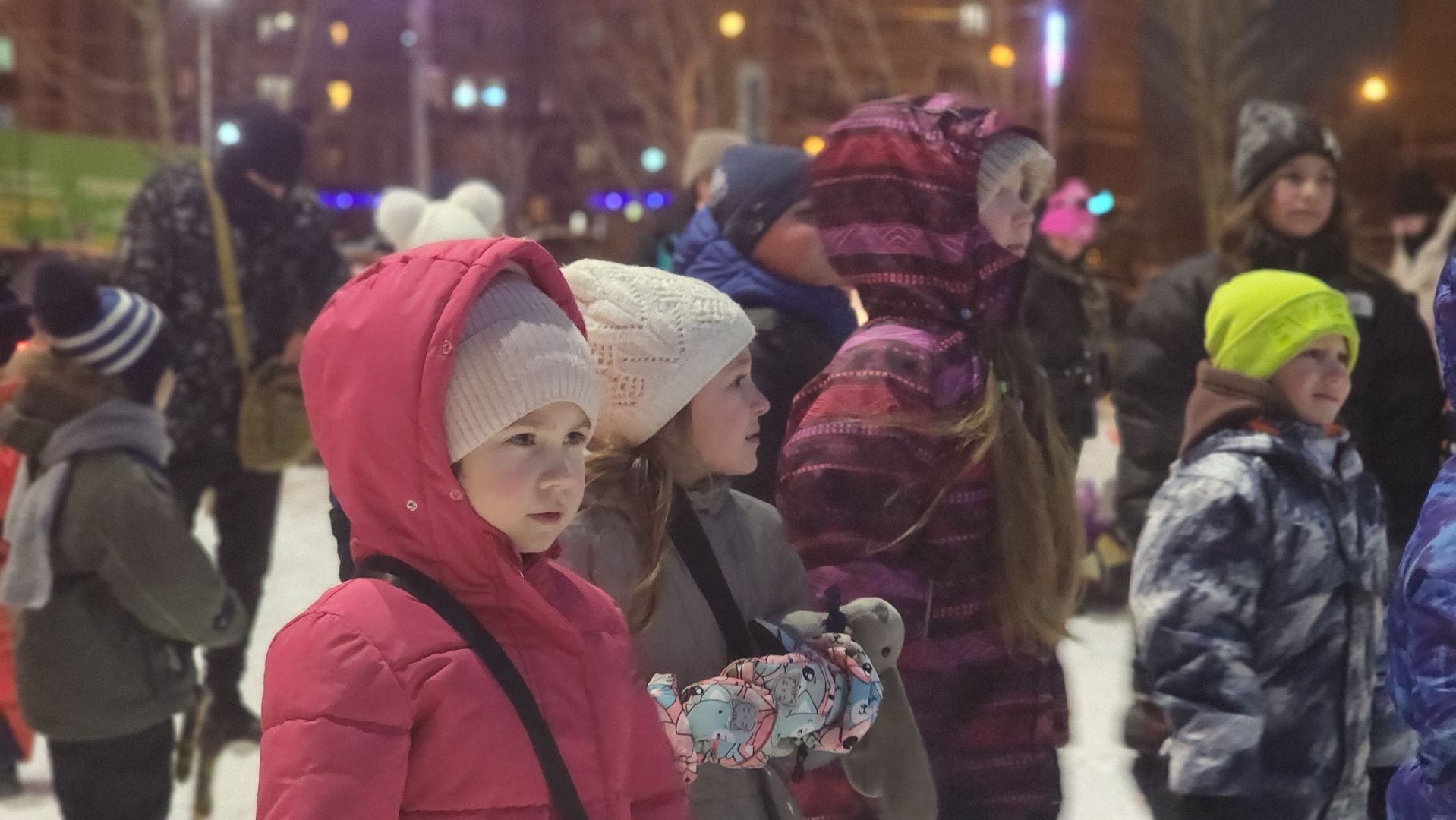 праздник, дети, Зима в Подмосковье, Лосино-Петровский,