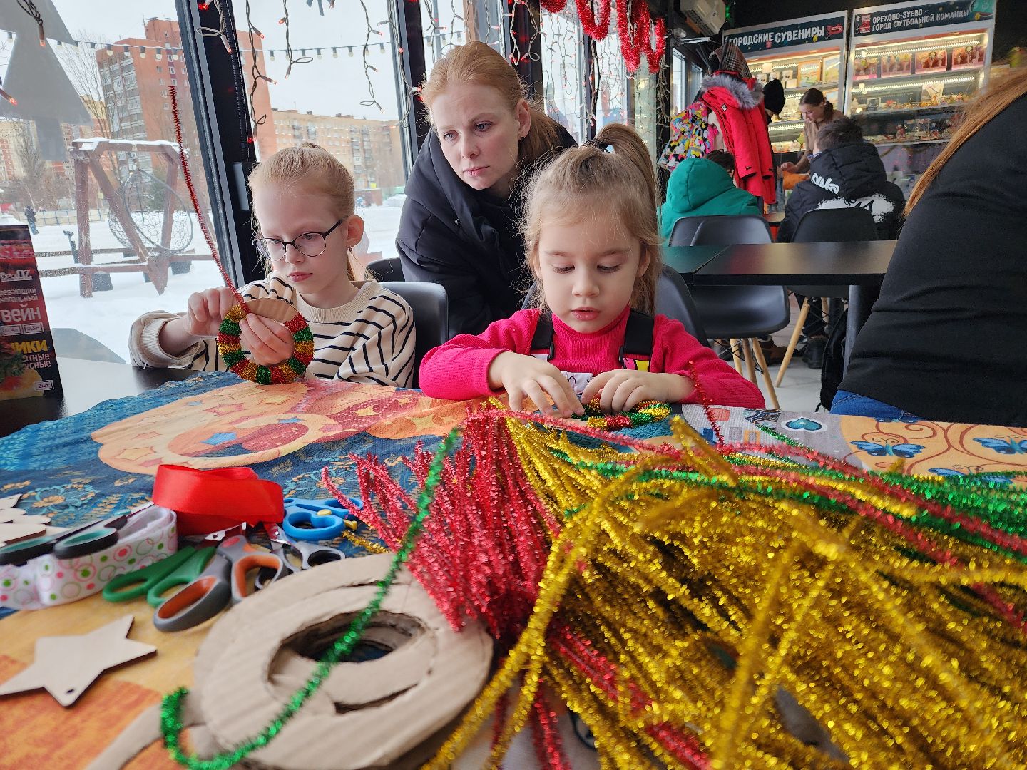 вертикалки, зима в подмосковье, Мероприятие в парке, орехово зуево,новогодние праздники,