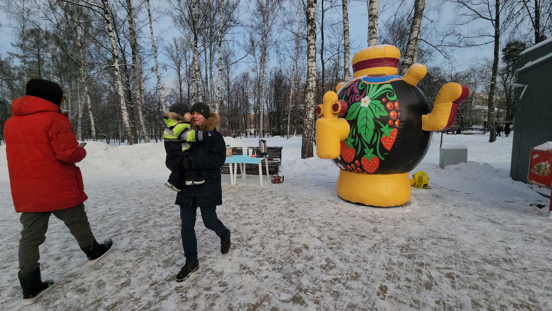 вертикалки, пушкино, центральный парк, самовар, баранки, самоварная станция, дети, семьи,