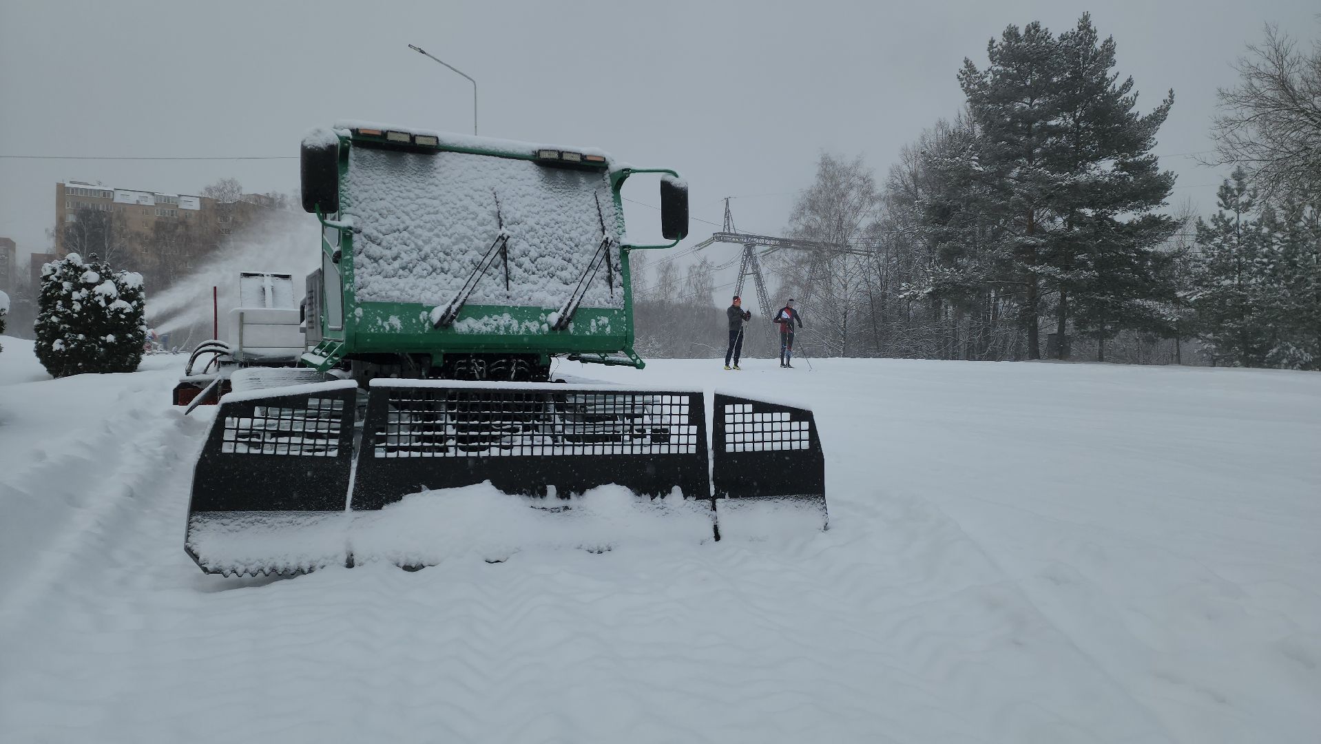 красногорск, зоркий, лыжный стадион, ратрак, красногорская лыжня,