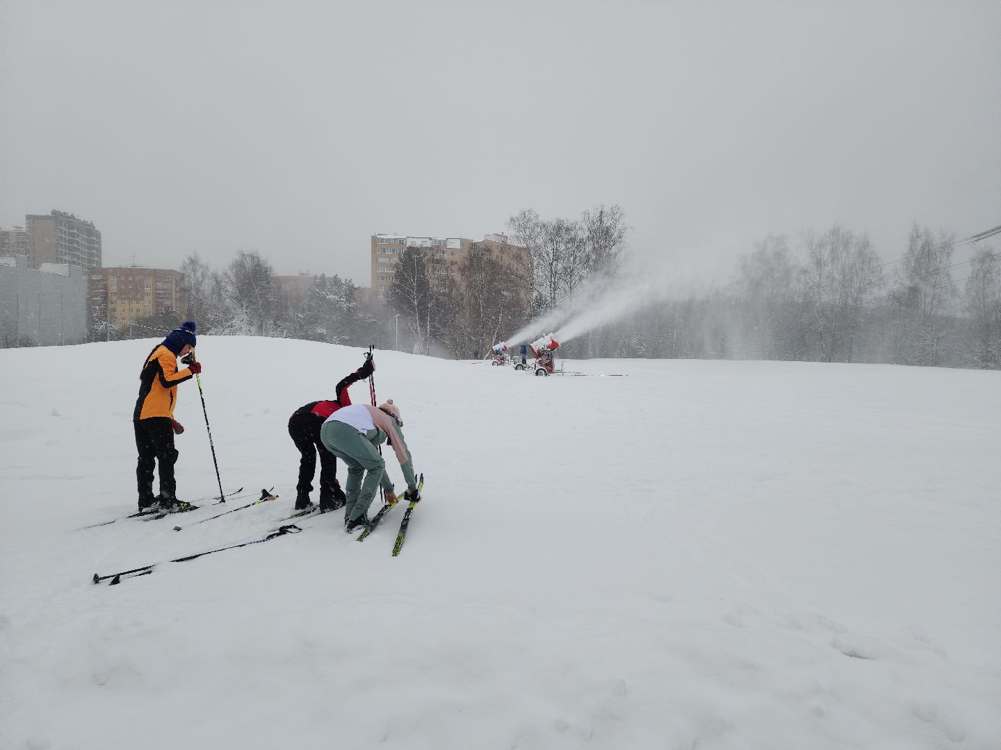 красногорск, зоркий, лыжный стадион, ратрак, красногорская лыжня,
